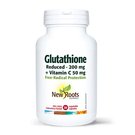 Glutationa (Glutathione) forte 200mg 30 cps, New Roots