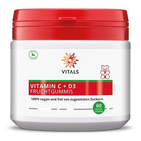 Vitamina C + D3 60 jeleuri, Vitals