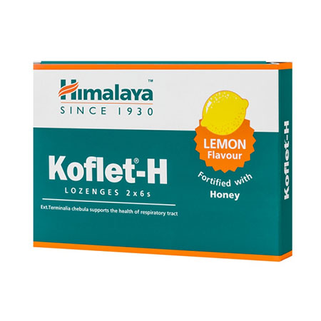 Koflet H-lamaie 12 pastile, Himalaya