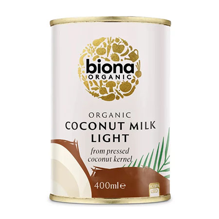 Lapte de cocos light bio 400ml, Biona