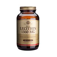 Lecitina din soia 1360 mg 100 softgels, Solgar