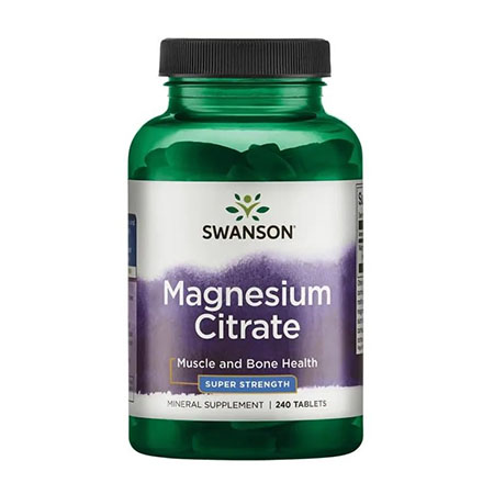 Magneziu citrat 225mg 240 tbl, Swanson