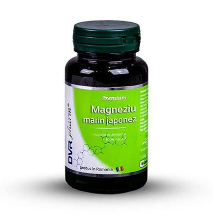 Magneziu marin japonez 60 cps, DVR Pharm