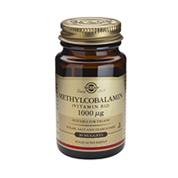 Metilcobalamina (Vitamina B12) 1000&#956;g 30 tab, Solgar