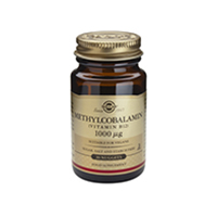 Vitamina B12 (Metilcobalamina) 1000&#956;g 30 tbl, Solgar