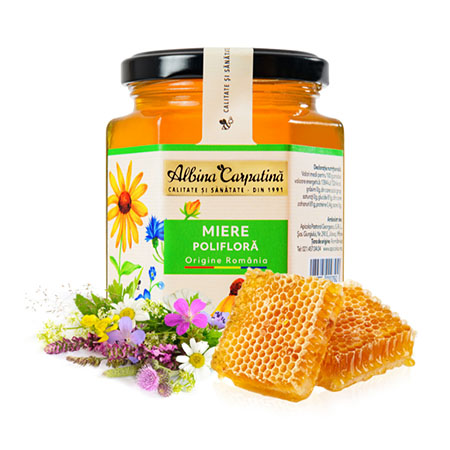 Miere Poliflora 400g, Albina Carpatina