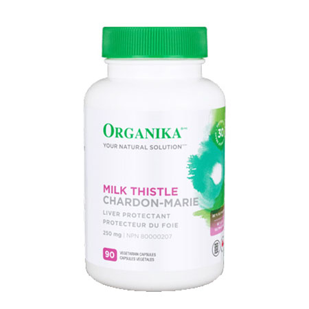 Silimarina - Milk Thistle 250mg 90 cps, Organika