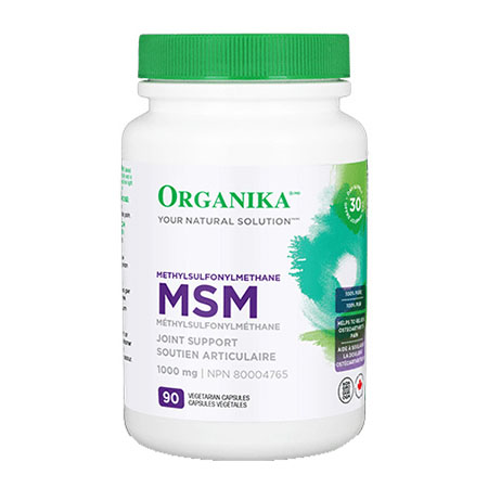 MSM (metil sulfonil metan) 1000mg 90 cps, Organika