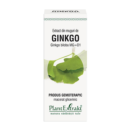 Extract din muguri de Ginkgo biloba 50ml, Plantextrakt