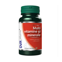 Multivitamine si minerale 60 cps, DVR Pharm