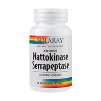 Nattokinase Serrapeptase 30 cps, Solaray