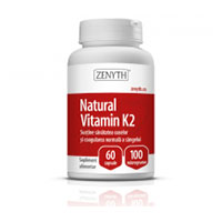 Natural Vitamin K2 100mcg 60 cps