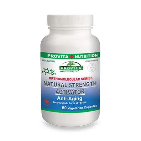 Natural Strength Activator Anti-Aging 60 cps, Provita Nutrition