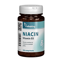 Vitamina B3 (niacina) 100 cpr, Vitaking
