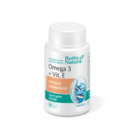 Omega 3 + Vitamina E 30 cps, Rotta Natura