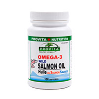 Omega 3 - Ulei de somon pacific 1000 mg 100 gelule