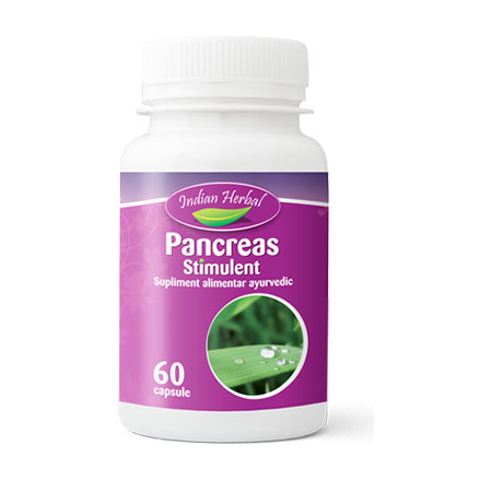 Pancreas Stimulent 60 cps, Indian Herbal