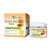 Masca cu extract de Papaya si Portocale 50 g, Ayurmed