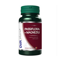 Passiflora + Magneziu 60 cpr