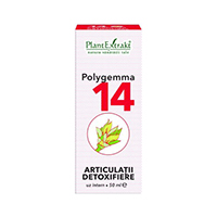 Polygemma 14 - Articulatii detoxifiere 50ml, Plantextrakt