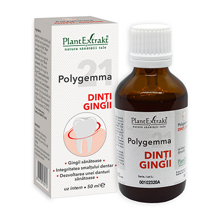 Polygemma 21 - Dinti, gingii, Plantextrakt 