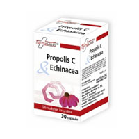 Propolis C & Echinaceea 30 cps, Farmaclass