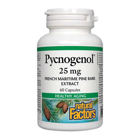 Pycnogenol 25mg 60 cps, Natural Factors