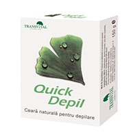 Quick Depil - Ceara naturala depilatoare 150 ml, Transvital