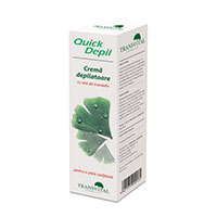 Quick Depil - Crema depilatoare cu ulei de trandafir 125 ml, Transvital