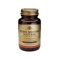 Extract de ciuperci Reishi Shiitake Maitake 50 cps, Solgar