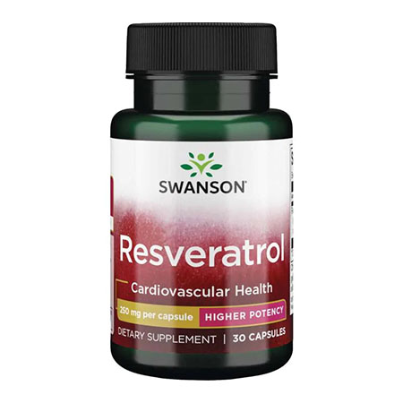 Resveratrol 250mg 30 cps, Swanson