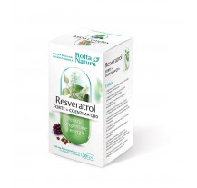 Resveratrol forte + CoQ10 30 cps, Rotta Natura