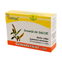 Scoarta de salcie - Gemoderivat 30 monodoze, Hofigal