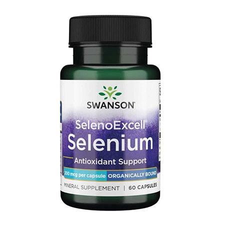 Seleniu Selenoexcell 200mcg 60 Cps, Swanson