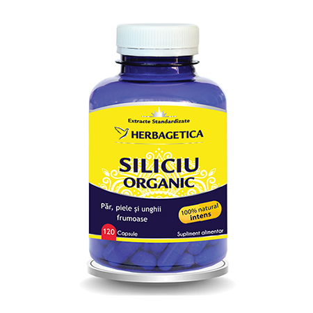 Siliciu Organic 120 cps, Herbagetica