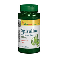 Spirulina 500mg 200 tbl, Vitaking