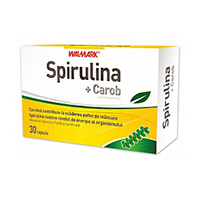 spirulina cu carob pentru slabit