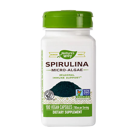 Spirulina 380mg 100 cps, Nature's Way