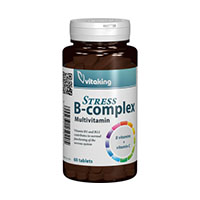 Stress B complex cu vitamina C 60 cpr, Vitaking