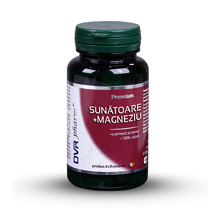 Sunatoare+Magneziu 60 cps, DVR Pharm
