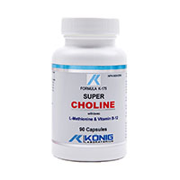 Super Choline cu Metionina si Vitamina B-12  90 cps