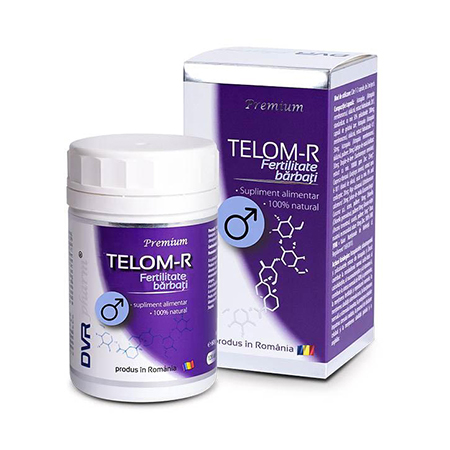 Telom-R Fertilitate Barbati 120 cps, DVR Pharm