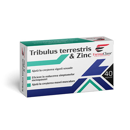 Tribulus terrestris & Zinc 30 cps, Farmaclass