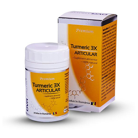 Turmeric 3X articular 120 cps, DVR Pharm