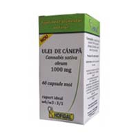 Ulei de canepa 1000mg 40 cps, Hofigal