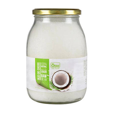 Ulei de cocos virgin raw bio 1000ml, Obio  