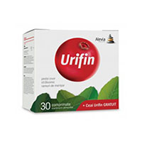 Urifin 30cpr + Ceai Urifin 20 plicuri, Alevia