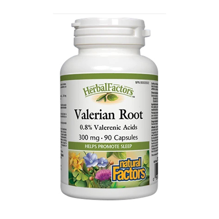 Valeriana forte 300mg 90 cps, Natural Factors