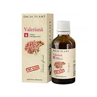 Tinctura de Valeriana fara alcool 50ml, Dacia Plant