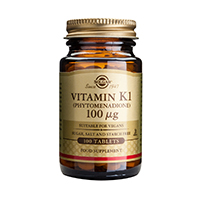 Vitamina K1 (Vitamin K1) 100 &#956;g 100 tbl, Solgar